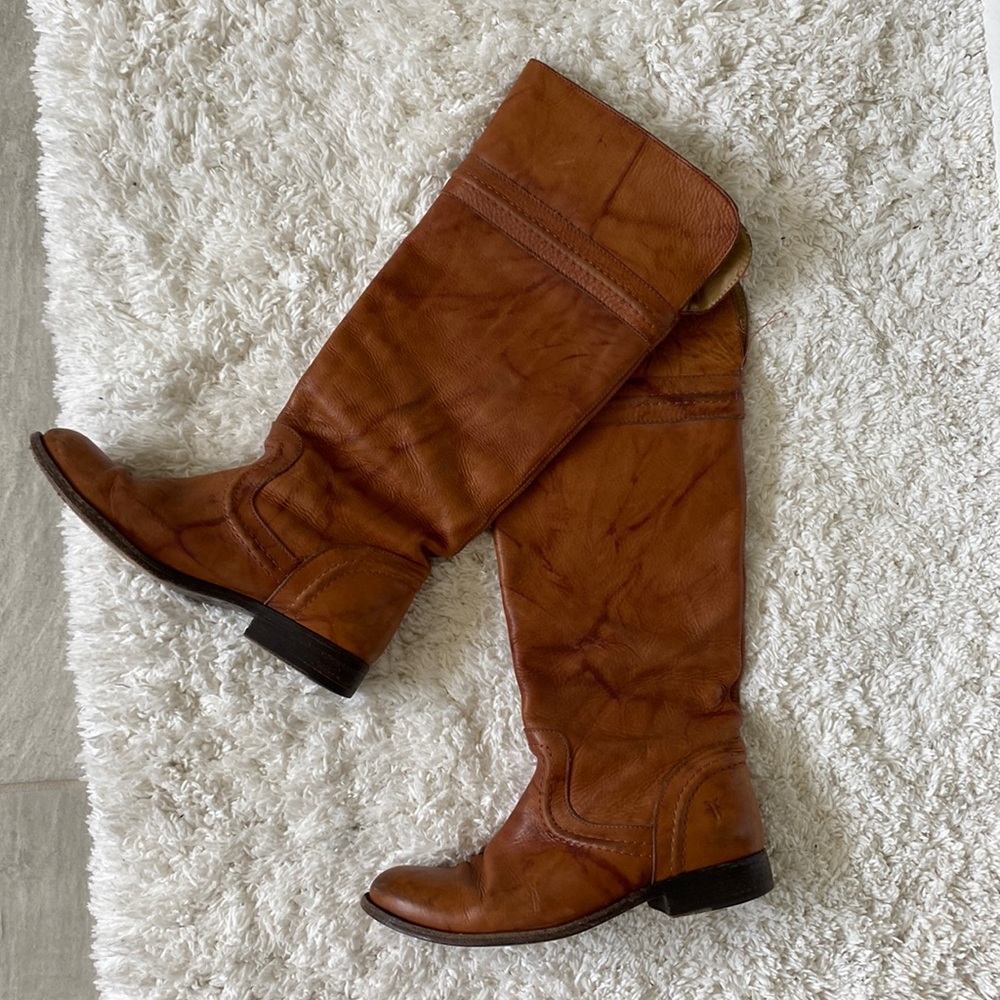Authentic Frye tall riding boots